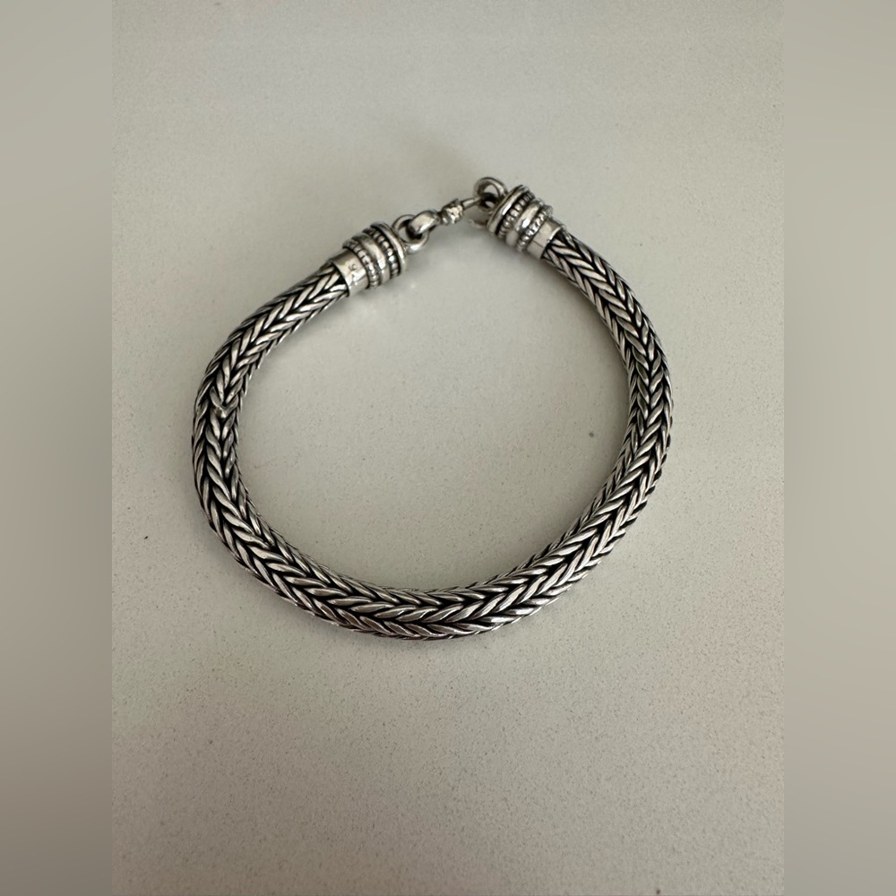 Vintage Bali Silver Bracelet